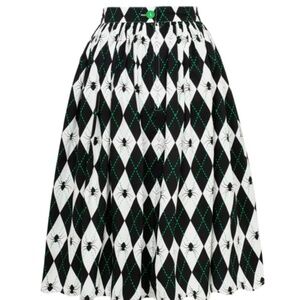 NIP Hell Bunny Regina Skirt New In Package Size XL